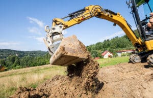 Excavation for Erosion Control
