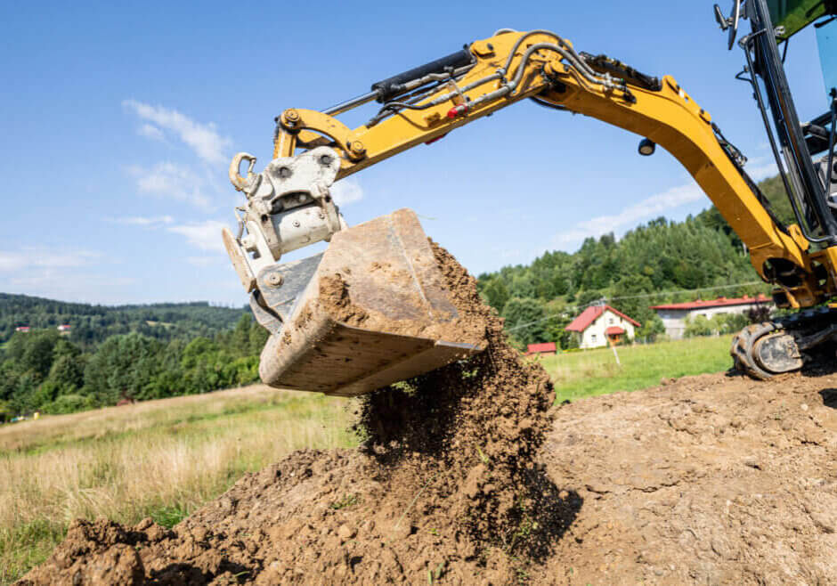 Excavation for Erosion Control